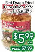 Ample Food Market Red drago fried pure onion offer