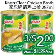 Ample Food Market Knorr clear chicken broth offer