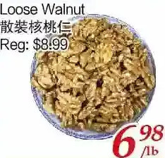 Tone Tai Supermarket Loose walnut offer