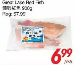 Foody World Great lake red fish offer