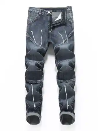 SheIn Romwe guys graphic jeans offer