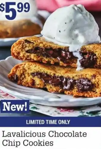 Lavalicious Chocolate Chip Cookies