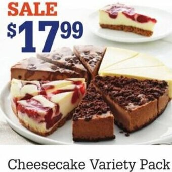 M&M Meat Shops Cheesecake Variety Pack offer