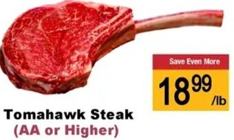 Di Pietro Tomahawk Steak (AA or Higher) offer