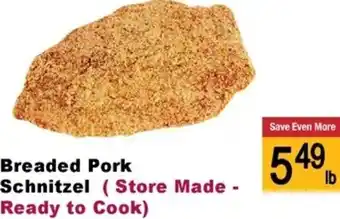 Di Pietro Breaded Pork Schnitzel (Store Made- Ready To Cook) offer