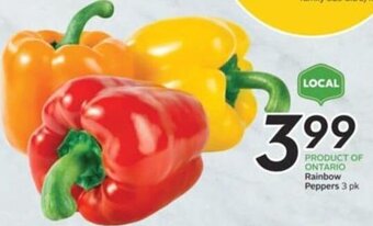Sobeys Rainbow Peppers offer