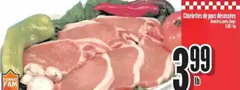 Côtelettes De Porc Désossées 8.80Kg