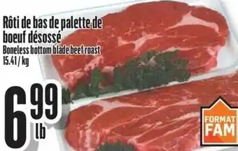 Bonanza Rôti De Bas De Palette De Boeuf Désossé 15.41Kg offer