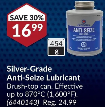 Princess Auto Permatex silver-grade anti-seize lubricant offer