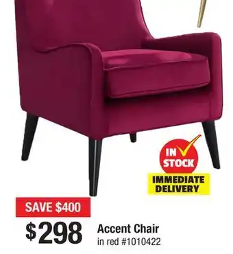 Bad Boy Superstore Accent chair offer
