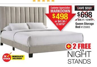 Bad Boy Superstore Queen bed offer