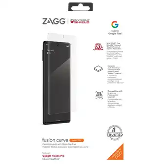 Best Buy Invisibleshield by zagg glass elite visionguard+ screen protector for google pixel 6 pro offer