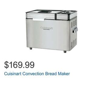 Costco Cuisinart convection bread maker offer