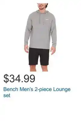 Costco Bench men's 2-piece lounge set offer