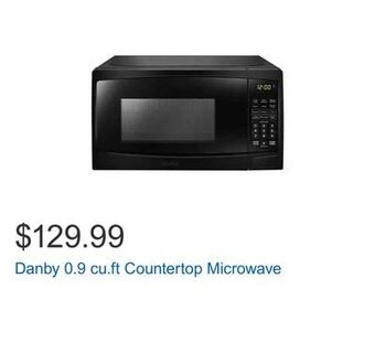 Costco Danby 0.9 cu.ft countertop microwave offer