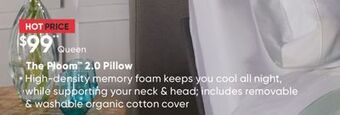 Sleep Country The ploom 2.0 pillow offer