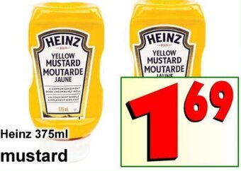 Co-op Atlantic Heinz 375ml Mustard offer