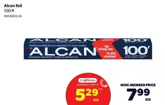 Real Canadian Superstore Alcan foil offer