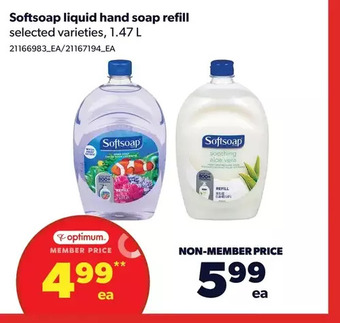 Real Canadian Superstore Softsoap liquid hand soap refill offer