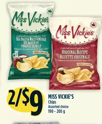 Marché Adonis Miss vickie's chips offer