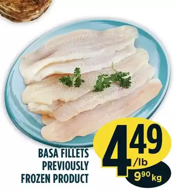 Marché Adonis Basa fillets offer