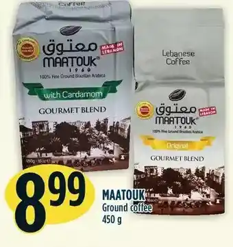 Marché Adonis Maatouk ground coffee offer