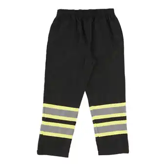 Giant Tiger Tradesmax pro men's high visibility pull-on pants, black offer