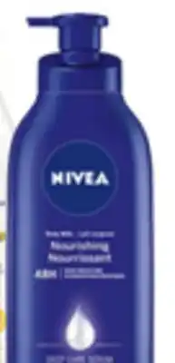 Walmart Nivea nourishing 48h deep moisture body milk for dry to very dry skin 1 offer