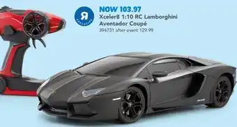 Toys R us Xceler8 1:10 rc lamborghini aventador coupé offer