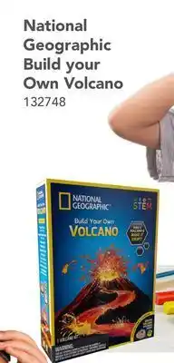 Toys R us National geographic build your own volcano offer