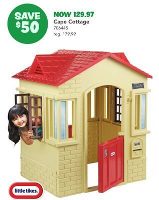 Toys R us Little tikes cape cottage offer