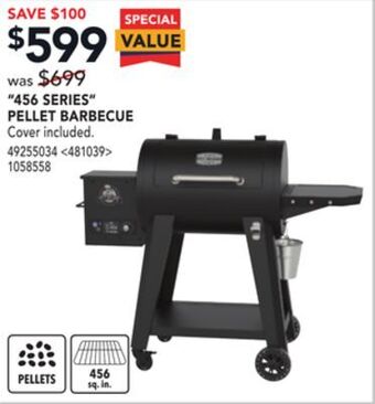 Lowe's Pit boss "456 series" pellet barbecue offer