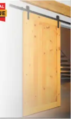 Lowe's Barn door slab 32" x 80" offer