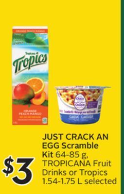 Sobeys Just crack an egg scramble kit offer