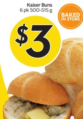 Sobeys Kaiser buns offer