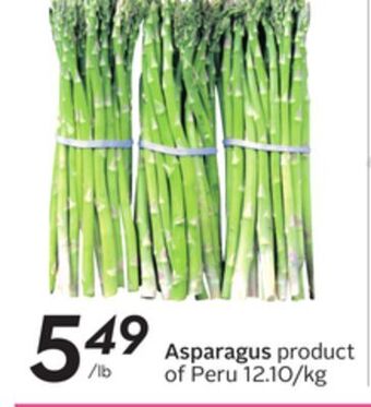 Sobeys Asparagus offer