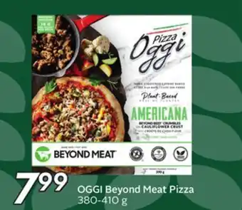Sobeys Oggi beyond meat pizza offer