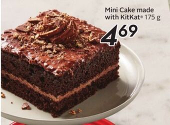 Sobeys Mini cake made with kitkat® offer