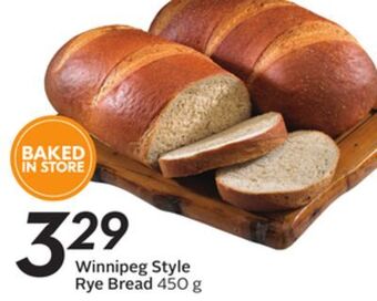 Sobeys Winnipeg style rye bread offer