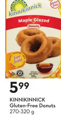 Sobeys Kinnikinnick gluten-free donuts offer