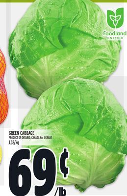 Metro Green cabbage offer