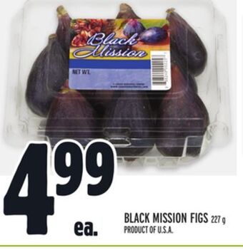 Metro Black mission figs offer