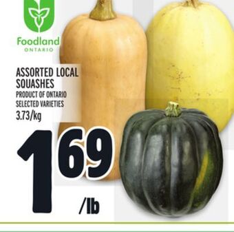 Metro Assorted local squashes offer