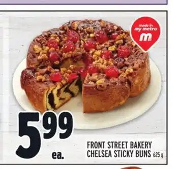 Metro Front street bakery chelsea sticky buns offer
