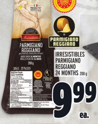 Metro Irresistibles parmigiano reggiano 24 months offer