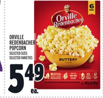 Metro Orville redenbacher popcorn offer