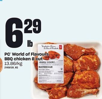 Independent Grocer Pc® world of flavours bbq chicken 8 cut offer