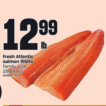 Independent Grocer Fresh atlantic salmon fillets offer