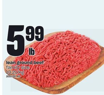 Loblaws Lean ground beef offer