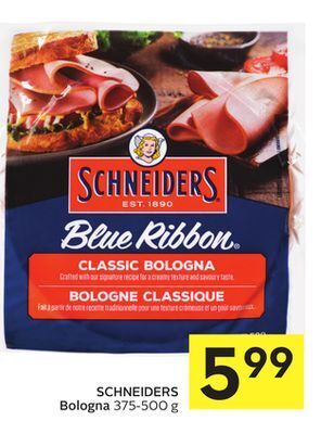 Foodland Schneiders bologna 375-500 g offer